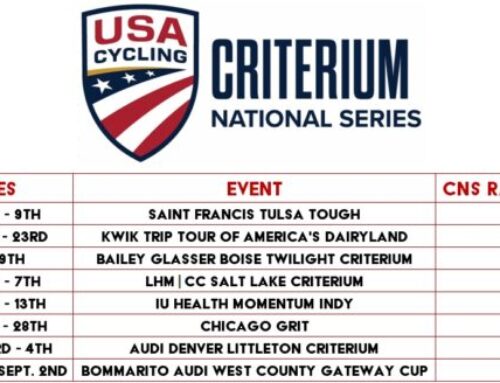 2024 Calendar Announcement and USA Cycling Criterium National Series Launch