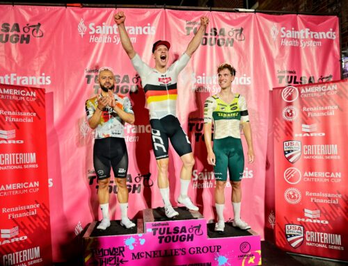 McNellie’s Blue Dome Criteriums: Kendall Ryan and Dario Rapps take wins in Tulsa on a thrilling night to kick off the ACC